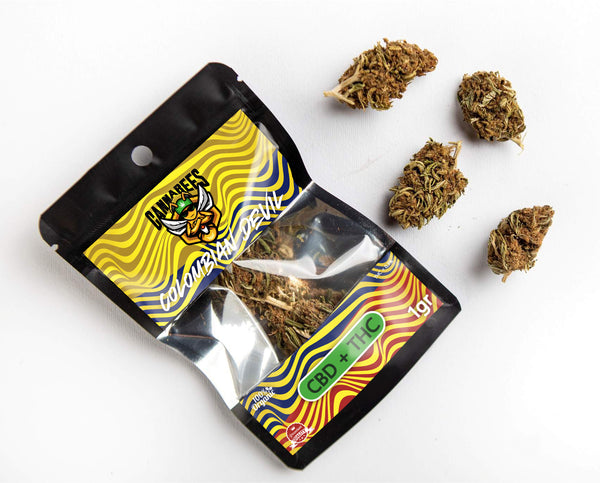 Cannabees Colombian Devil CBD +THC <0,3