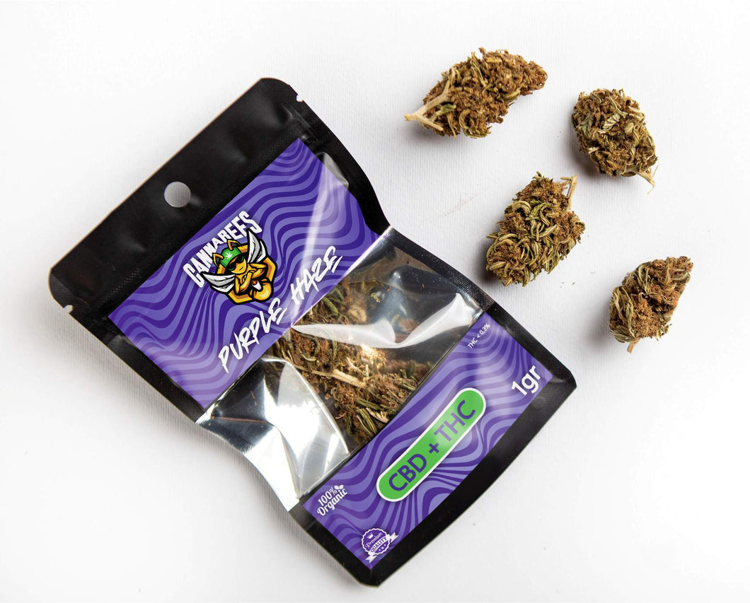 Cannabees Purple Haze CBD + THC <0.3