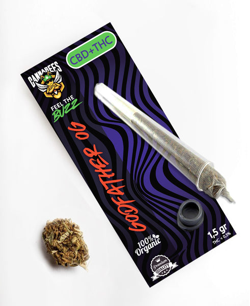 Cannabees God Father Pre-Rolled CBD+THC <0.3 1,5gr